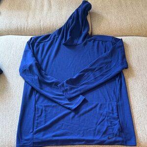 Nike Men's Royal Blue Hoodie